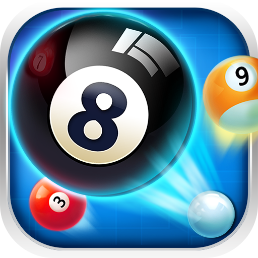 8 Ball Pool Png File (white, lavender, greenish blue, black)