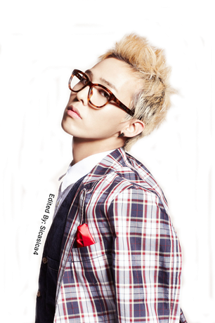 G Dragon Png Transparent Photo (black, white)