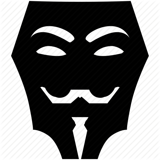 V For Vendetta Png Free Image (indigo, black)