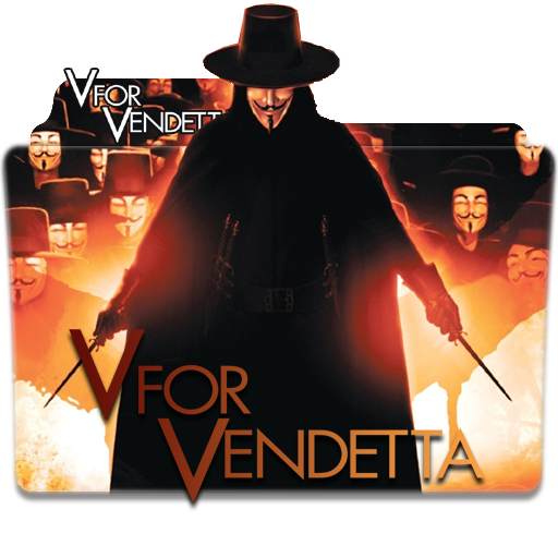 V For Vendetta Png Image Hd (black, white)