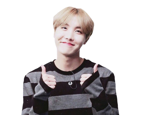 J Hope Singer Png Transparent Image (black)