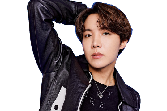 J Hope Singer Png Transparent Picture (lavender, black)