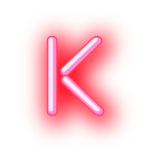 K Letter Png Download Image (gray, red)