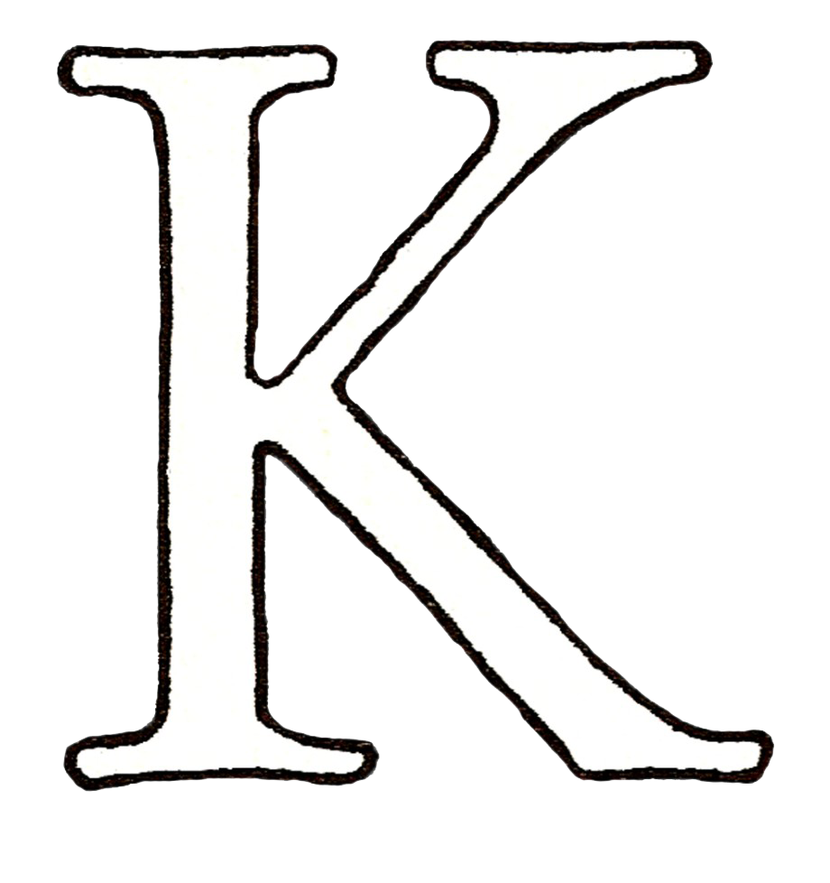 K Letter Png (lavender, white)