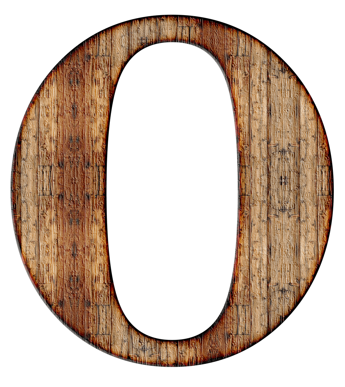 O Letter Png Clipart (gray)