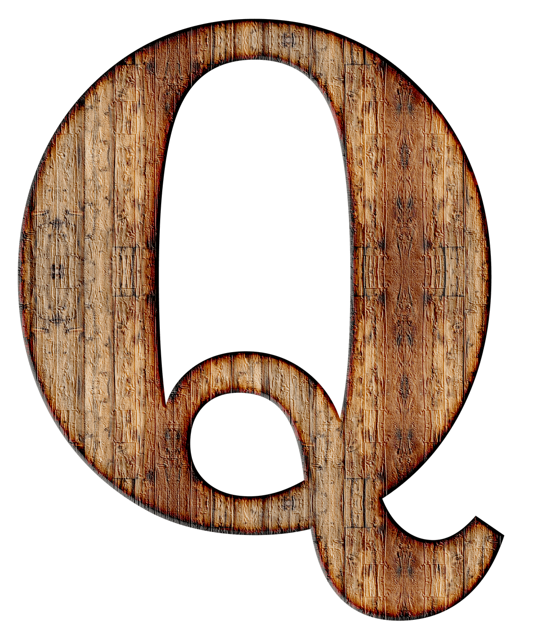 Q Letter Png Free Download (gray)