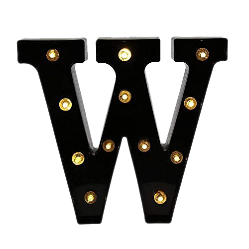 W Letter Png Clipart (black, white)