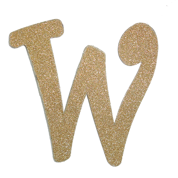 W Letter Png Images (white, silver)