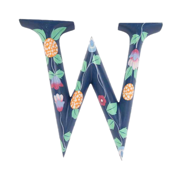 W Letter Png (teal, gray, white)