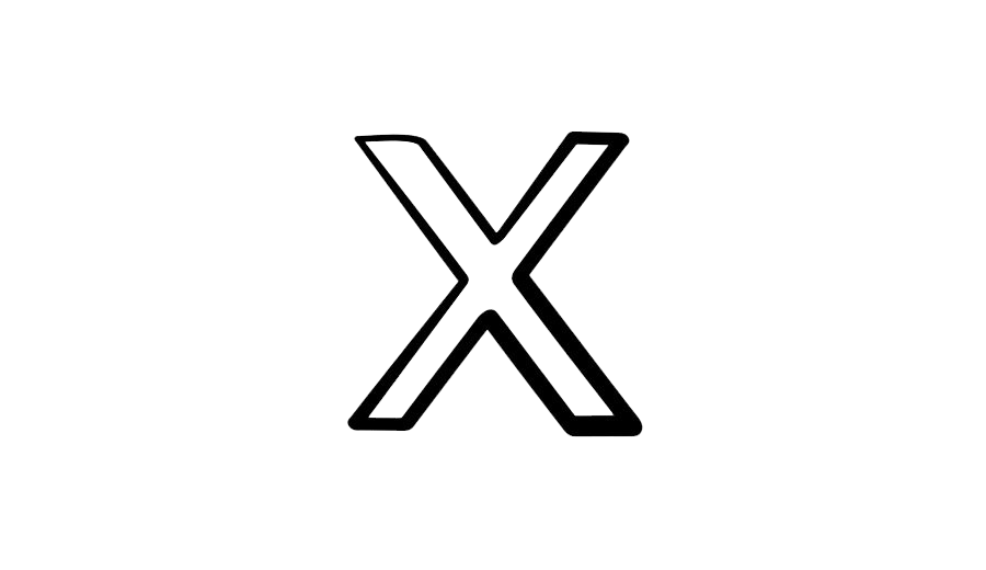 X Letter Png Images (indigo, black, white, silver)