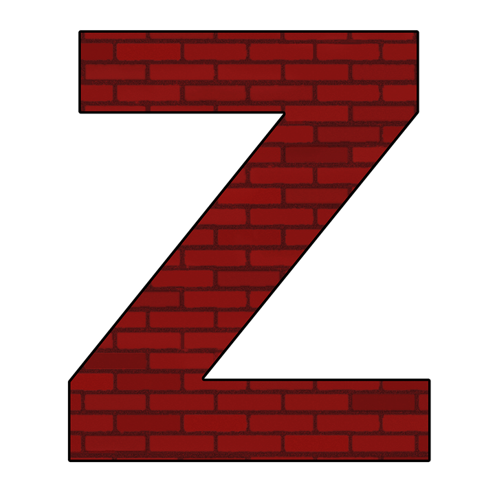 Z Letter Png Image Hd (black, maroon)