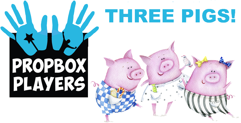 3 Little Pigs Png Hd (white, greenish blue, black)