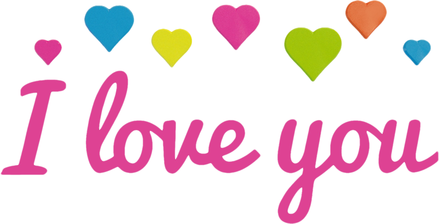 I Love You Text Download Png (beige, lavender, white)