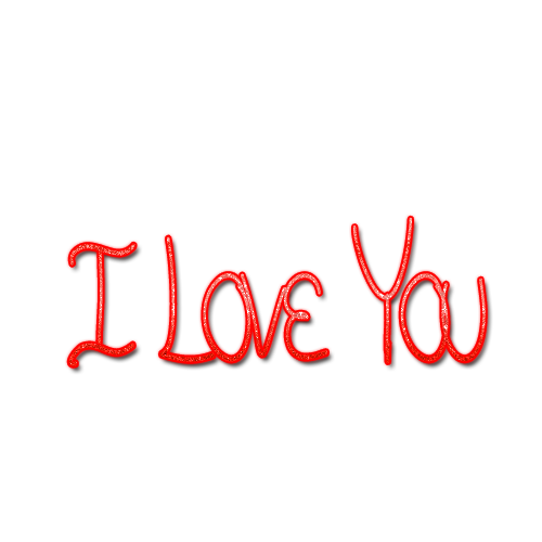 I Love You Text Png Transparent Hd Photo (white, black, red, beige, pink)