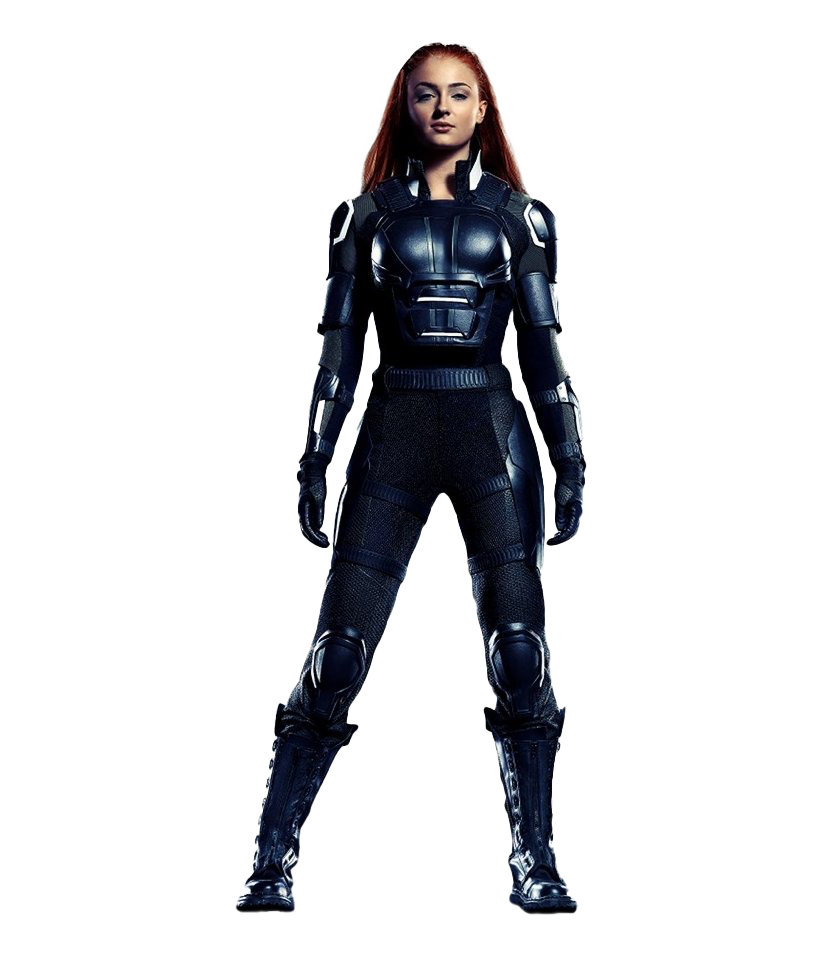 X Men Character Png File (black, white)