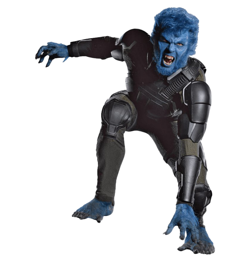 X Men Character Png Image Hd (indigo, black, white)