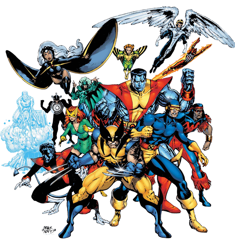 X Men Character Png Transparent Hd Photo (black)