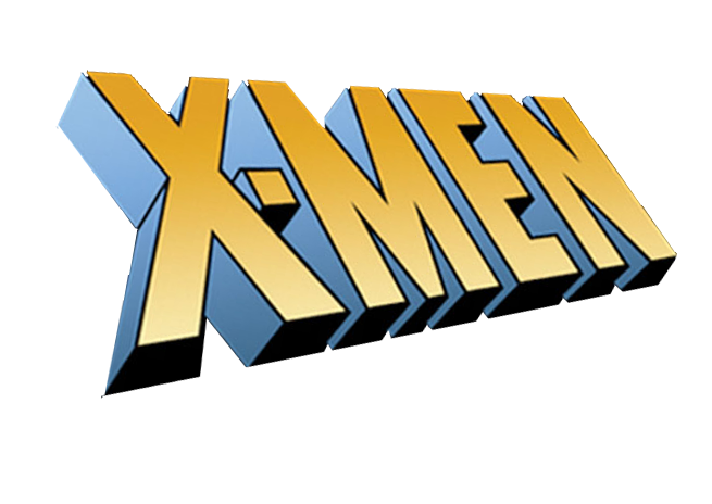 X Men Logo Png Images (orange, gray, white, black, lavender)