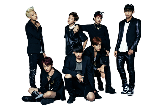 K Pop Png Transparent Image (black)