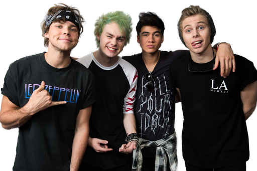 5 Second Of Summer Png File (black)