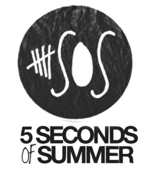 5 Second Of Summer Png Free Download (black)