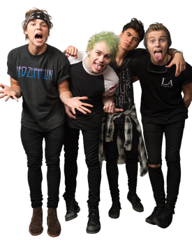 5 Second Of Summer Png Photo (black)