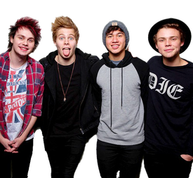 5 Second Of Summer Png Photos (black)