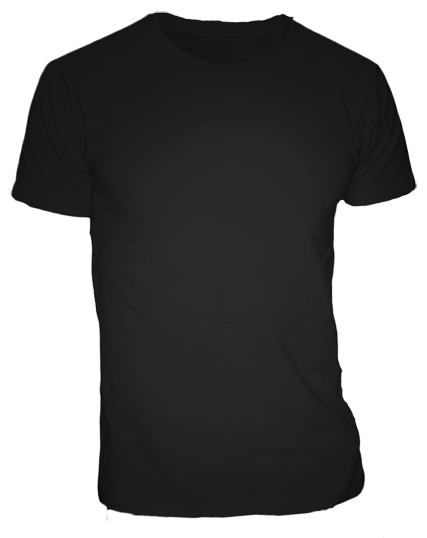 T Shirt Black Png Image File (black, gray)