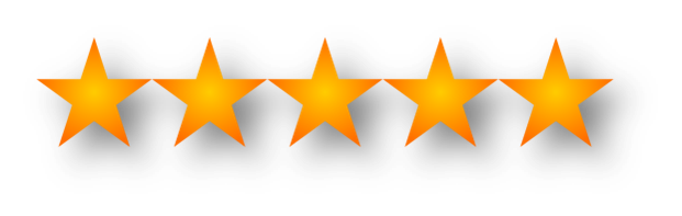 5 Stars Png Free Download (black, gray)