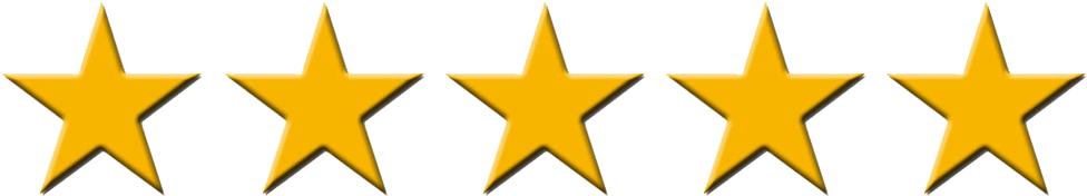 5 Stars Png Hd (orange, black, maroon, gold)