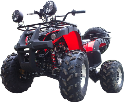 4 Wheeler Png Isolated Hd (black, red)