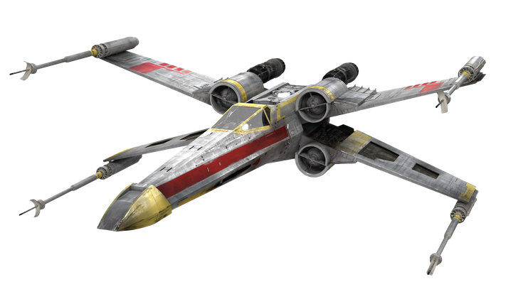 X Wing Starfighter Png Hd (black)