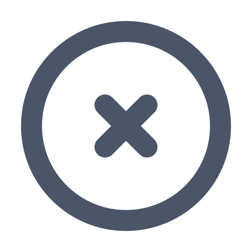 X Circle Icon Free Transparent Png Icon Download (gray, black, indigo)