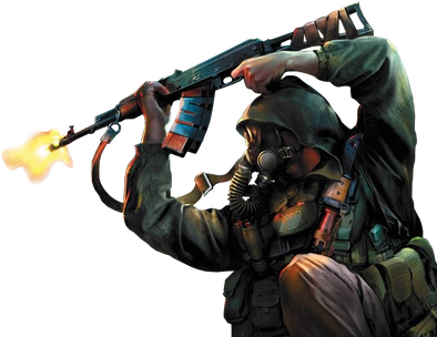 S.T.A.L.K.E.R Download Png Isolated Image (black)