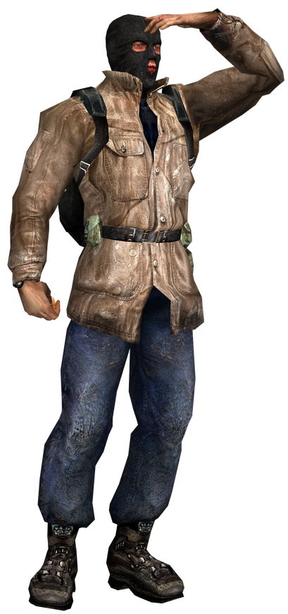 S.T.A.L.K.E.R Png Clipart (black)