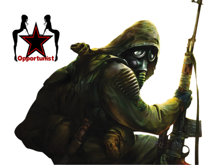 S.T.A.L.K.E.R Png Isolated Picture (black)