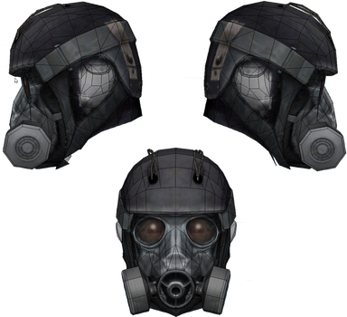 S.T.A.L.K.E.R Transparent Isolated Background (black)