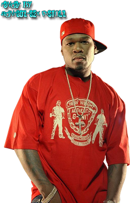 50 Cent Rapper Png Image (maroon, black)