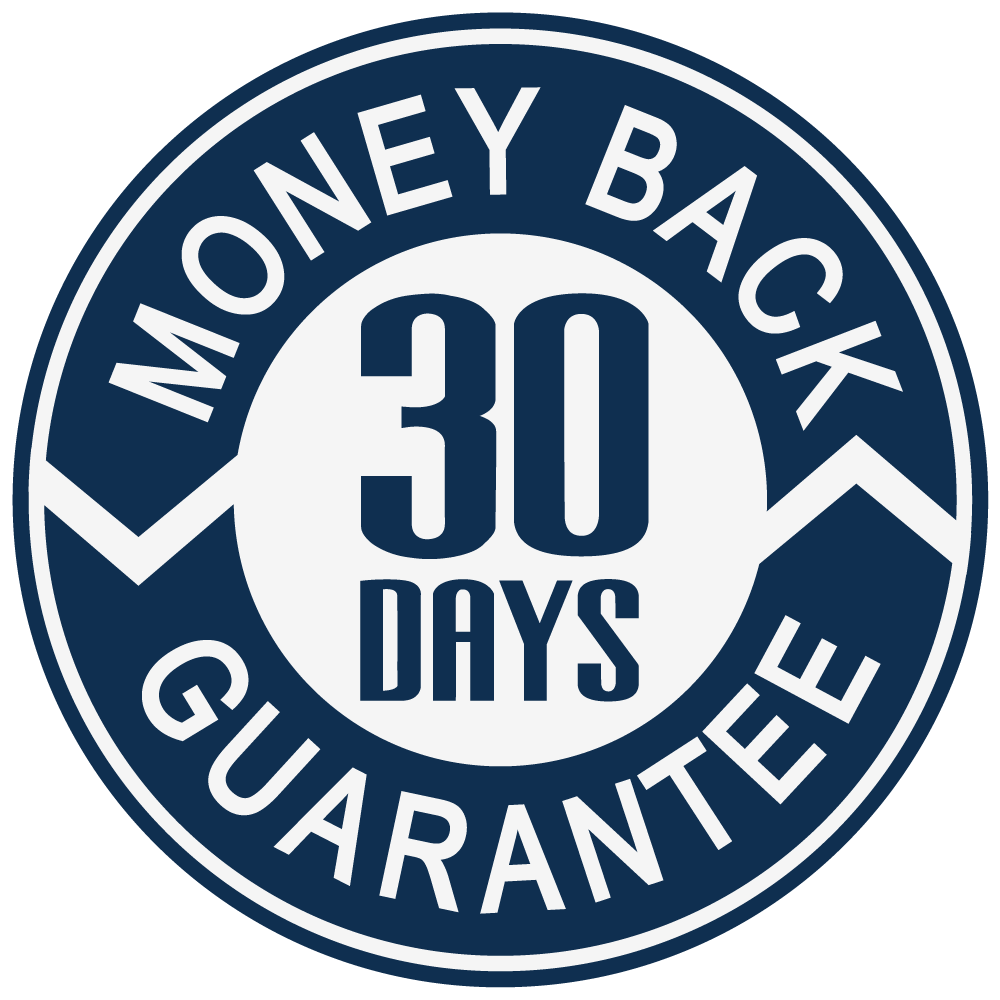 30 Day Guarantee Transparent Png (white, black, navy)