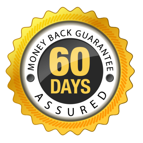 60 Days Money Back Guarantee Png Pic (gold, black, gray, white)