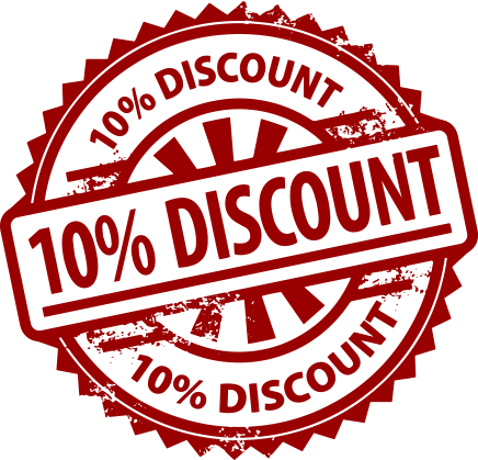 10 Discount Png (maroon, gray)