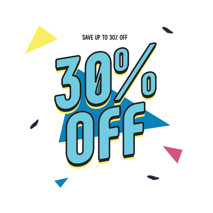 30 Off Png Hd (teal, black, yellow, silver)