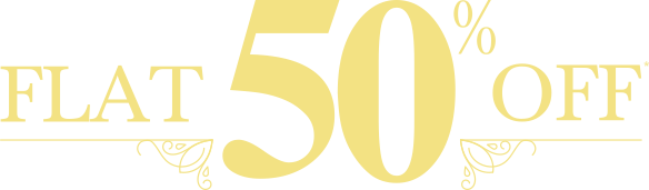 50 Off Png Photo (white, pink, beige)