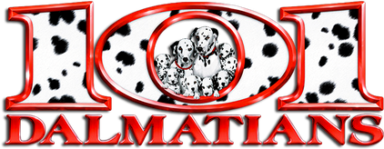 101 Dalmatians Png Image (white, black)