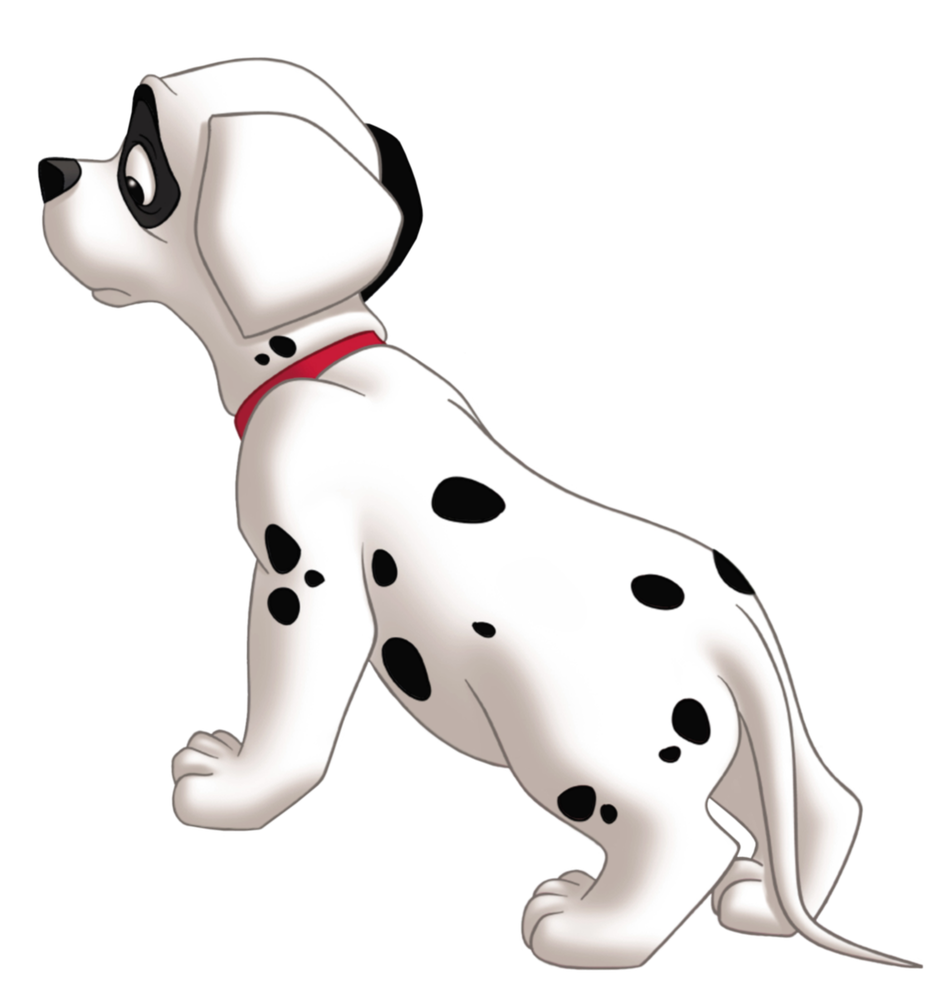 101 Dalmatians Png Isolated File (white, black, silver)