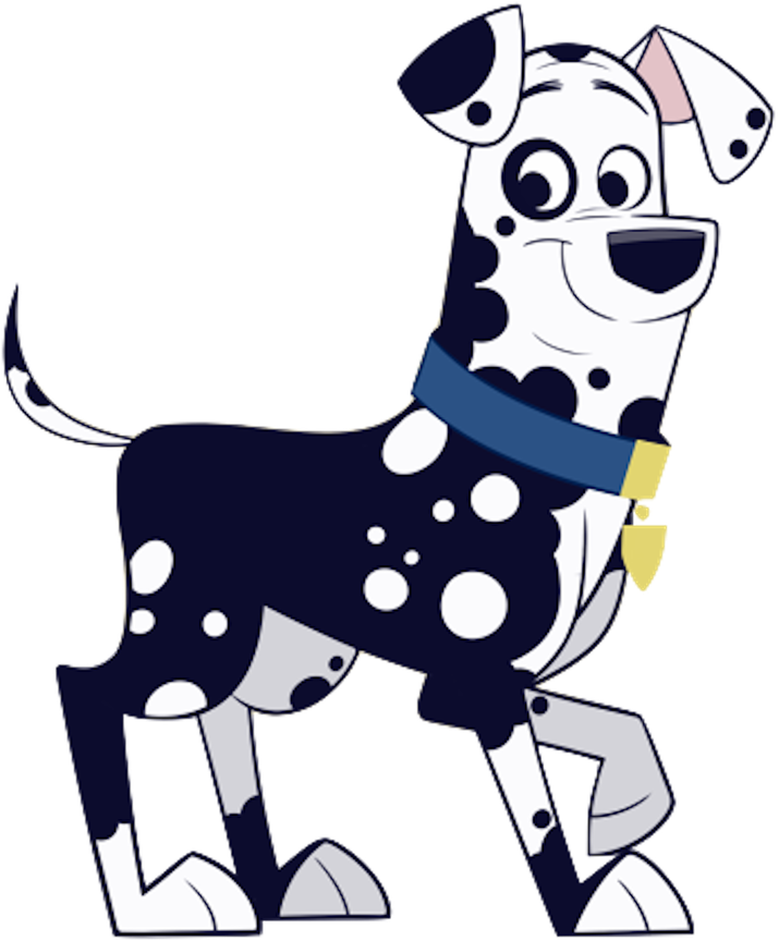 101 Dalmatians Png Isolated Photo (white, teal, black, silver)