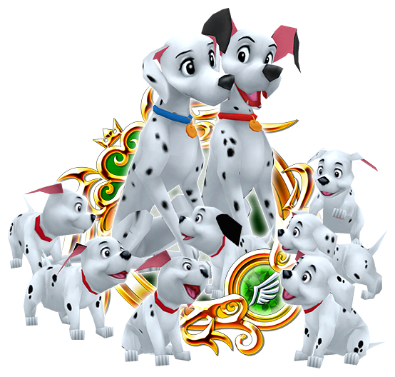 101 Dalmatians Png Transparent (white, black, silver)