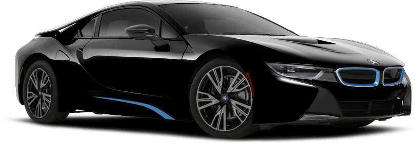 2018 Bmw I8 Coupe Png Image (black, indigo)