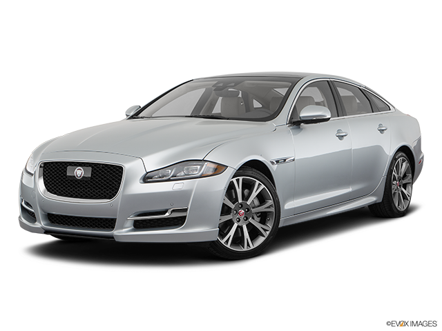 2018 Jaguar Xj Png File (black, silver)