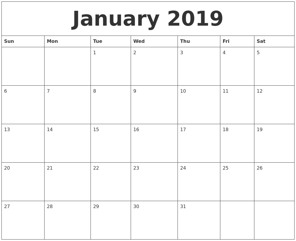 2019 Calendar Png Transparent Image (white, lavender)